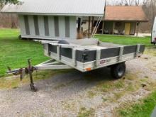 R & R aluminum frame 6 X 8 trailer