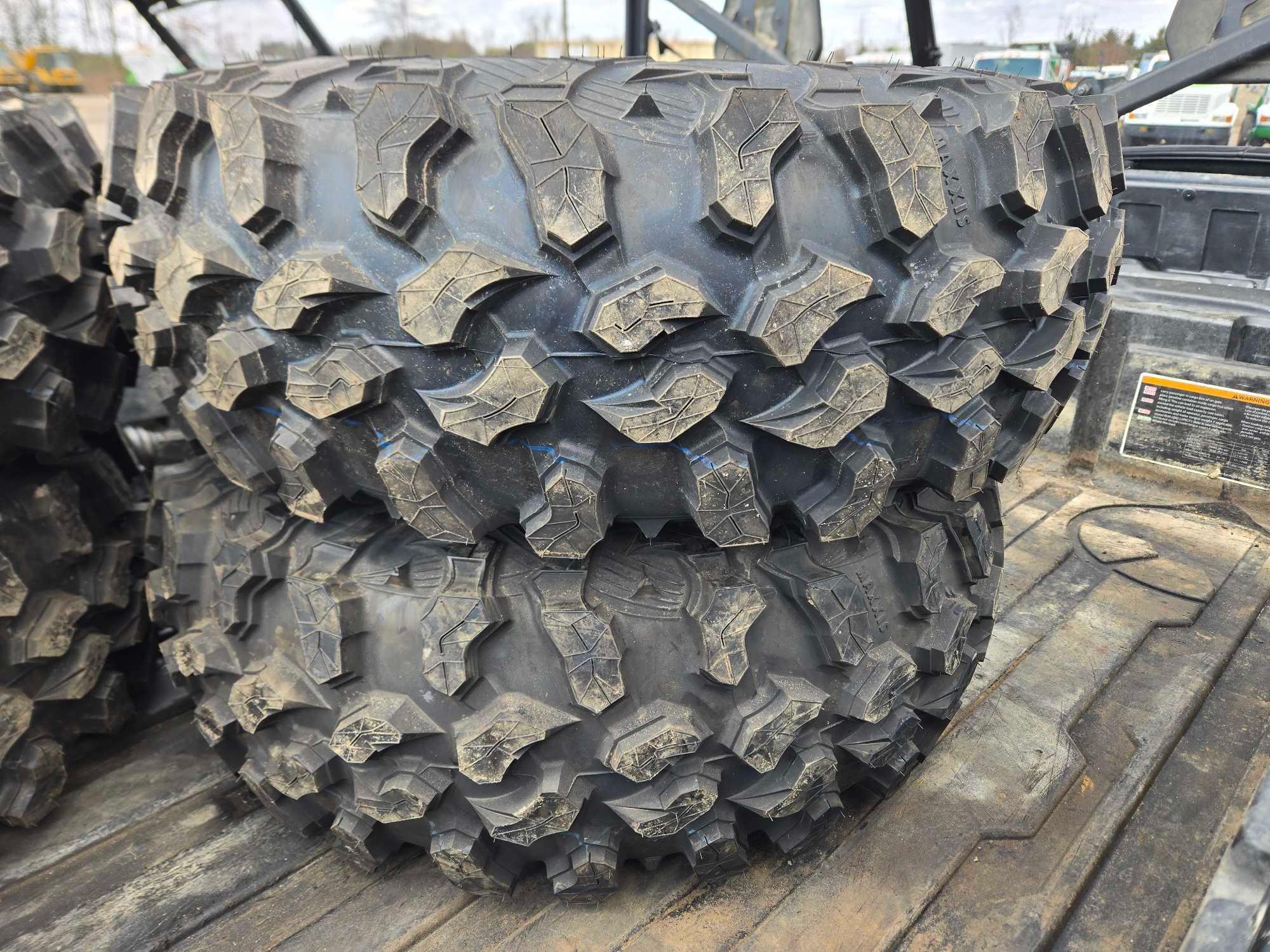 (4) 28x10.00R14 tires on Can-am rims, like new