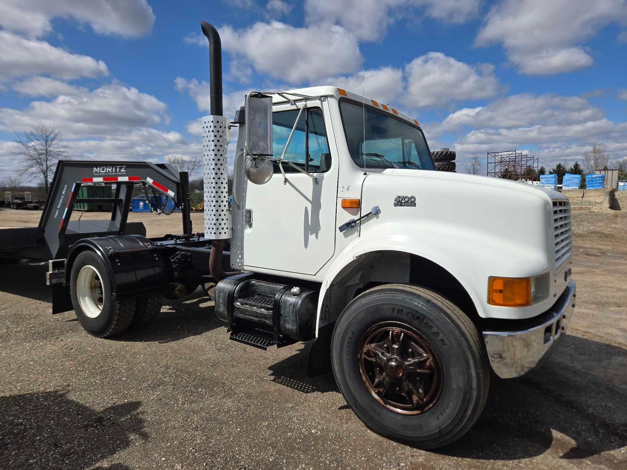 1996 International 4700 DT 466E, 227,754 miles, runs and drives