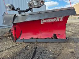 Boss Power-VXT Truck Hydraulic Snow Plow w/ Smart Hitch 2 Mounting System