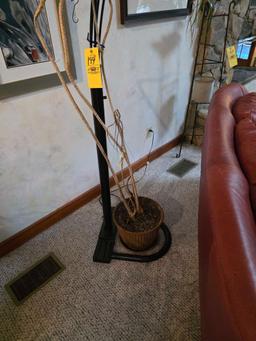 Floor Burst Lamp, Plant