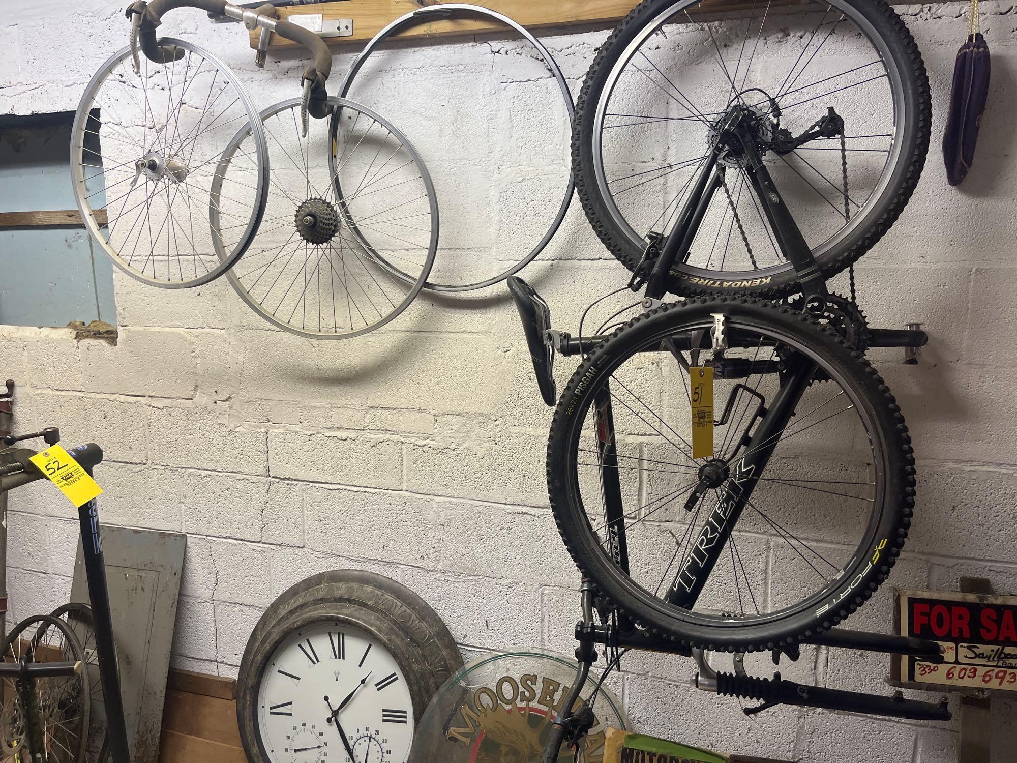 SLR Trek Bicycle / Bicycle Rims and Handlebars