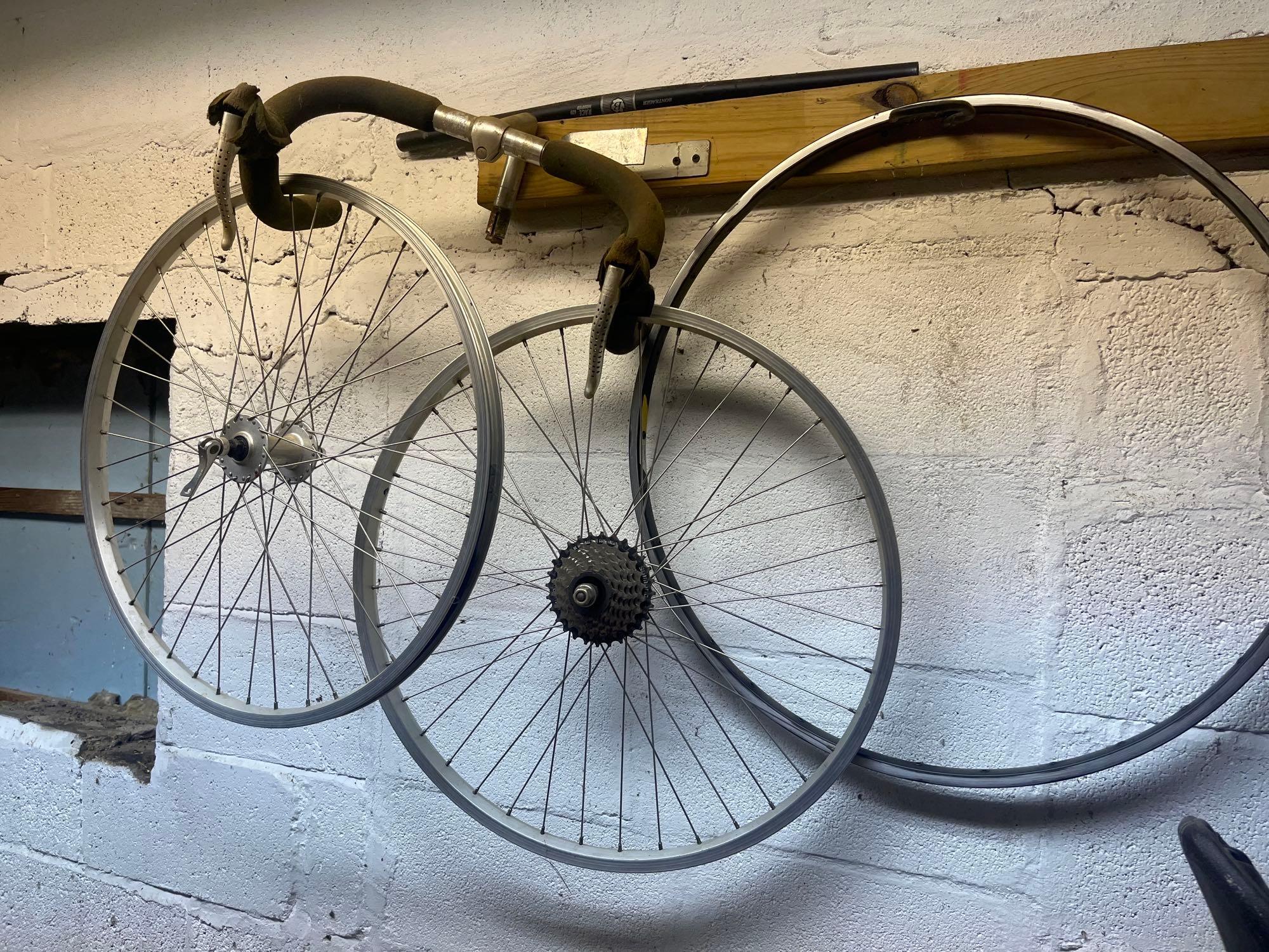 SLR Trek Bicycle / Bicycle Rims and Handlebars