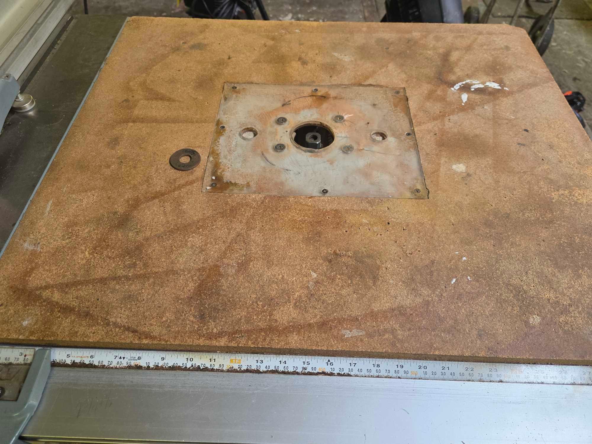 Table Saw & Router
