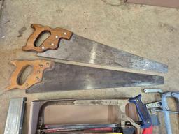Assortment of Hand Saws