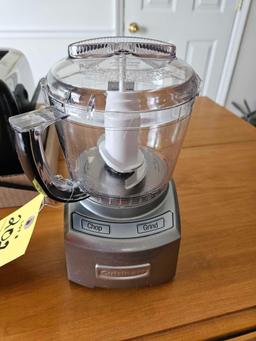 Miniature Crock Pot, Cusinart Food Chopper, & Toaster