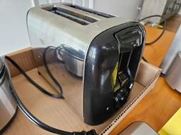 Miniature Crock Pot, Cusinart Food Chopper, & Toaster