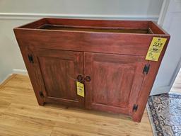 Early Primitive Dry Sink