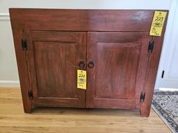Early Primitive Dry Sink