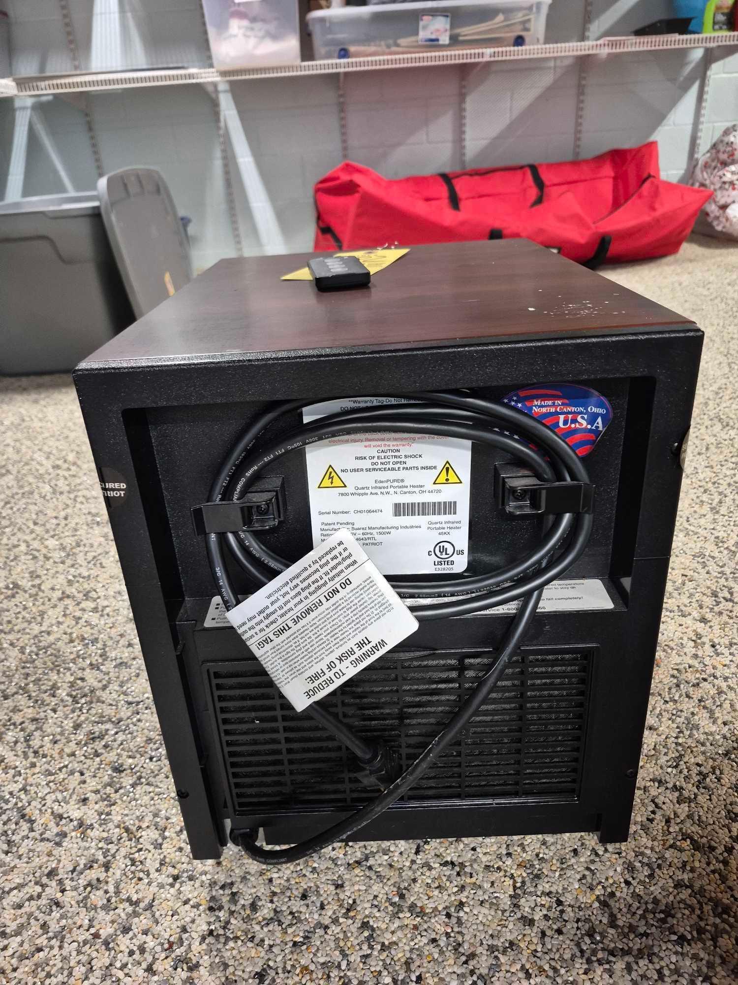Eden Pure Electric Heater w/ Remote