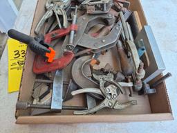 Box of Assorted Clamps