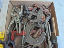 Box of Assorted Clamps