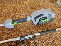 EGO Power Head with Pole Saw Attachment with Charger