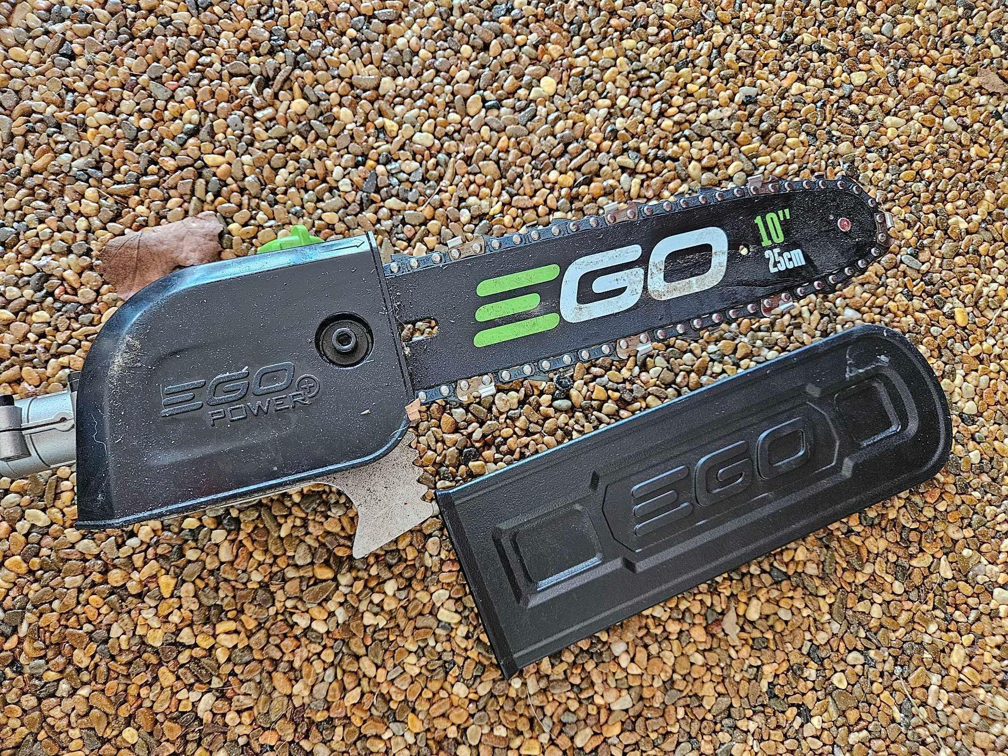 EGO Power Head with Pole Saw Attachment with Charger