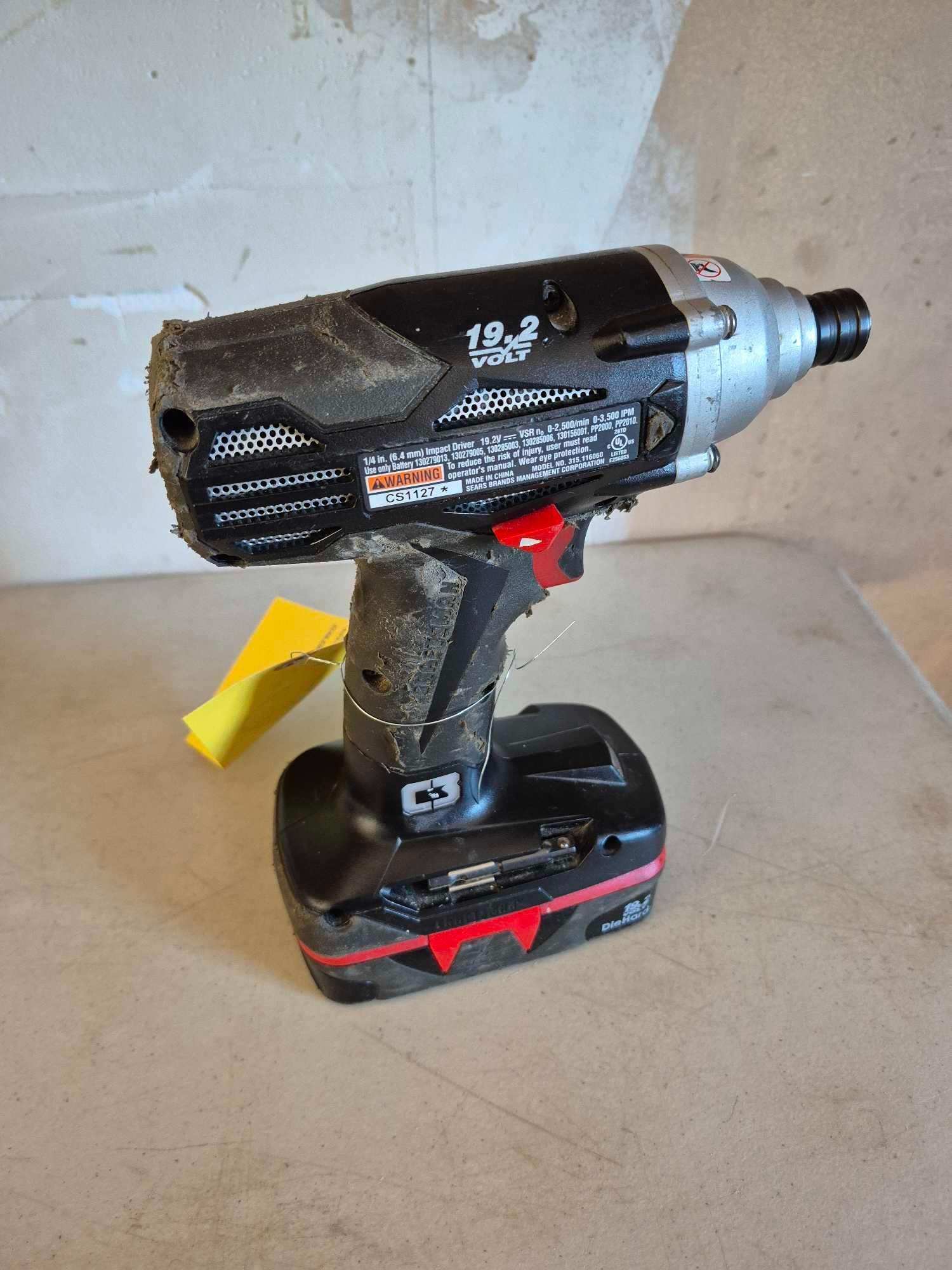 Craftsman 19.2 Volt DieHard Reciprocating Saw, Drills w/ Batteries & Charger