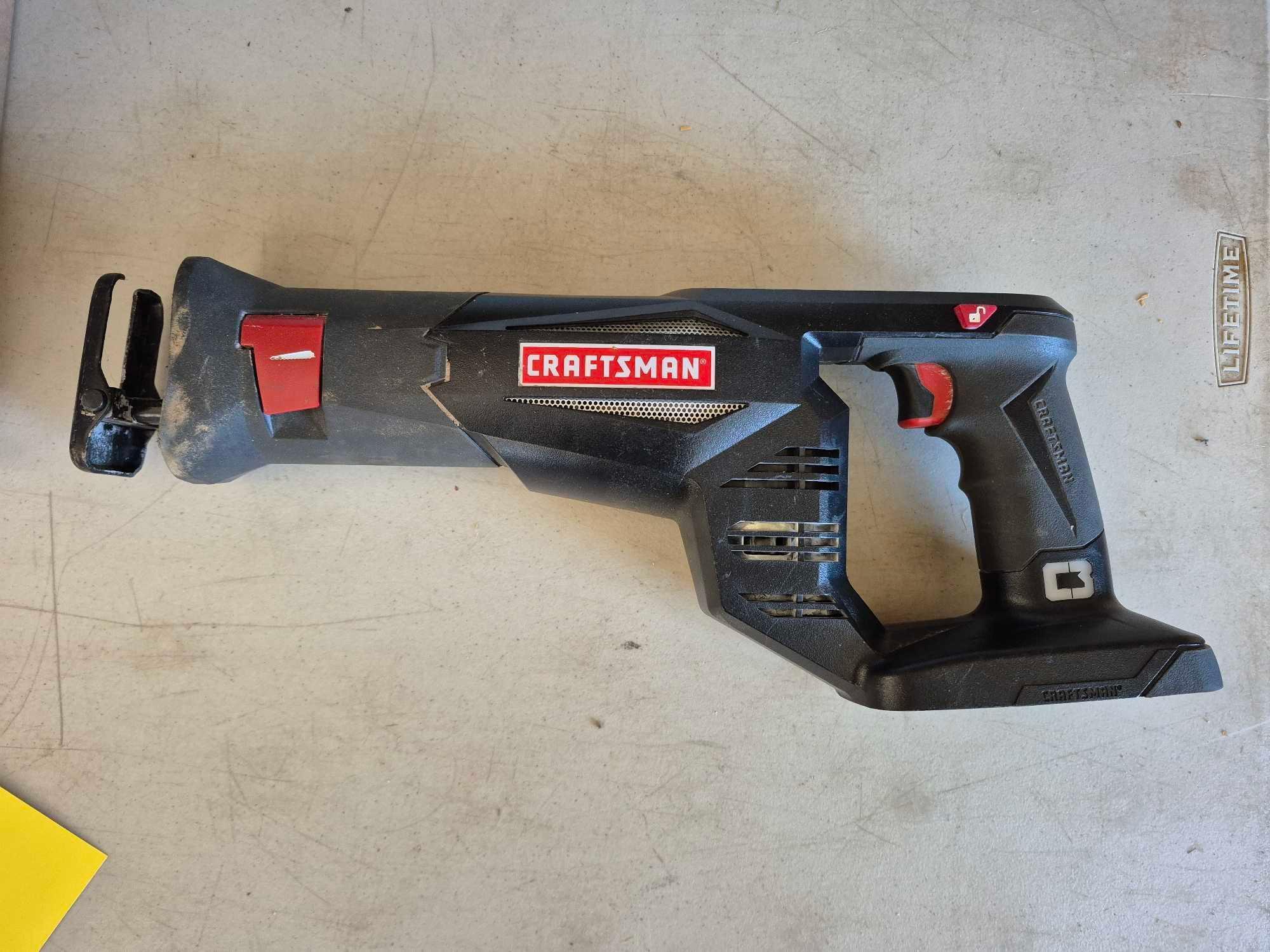 Craftsman 19.2 Volt DieHard Reciprocating Saw, Drills w/ Batteries & Charger