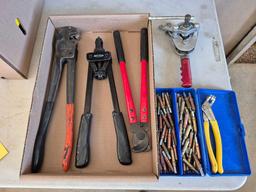 Flaring Tool, Bolt Cutters, & Wedgelock Fastener Kit