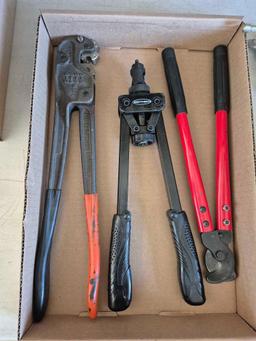 Flaring Tool, Bolt Cutters, & Wedgelock Fastener Kit