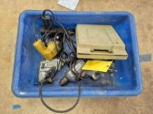 Assortment of Hand Drills, Scroll Saws, & Hammer Drill