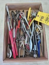 Assortment of Snips, Grips, & Pliers