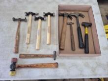 Auto Bodywork Hammers & Other Hammer Assortment