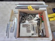 Assortment of Precision Measurement & Angle Tools
