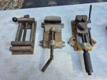 3 Drill Press Vises