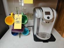 Keurig 2.0 Coffee Maker & Mug Rack