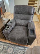 Faux Leather Electric Recliner - Nice