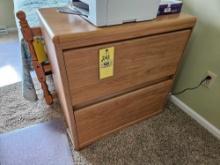 Wooden Horizontal Filing Cabinet