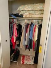 Bedroom Closet Contents - Mens & Women's Clothing, Shoes, & Bedding