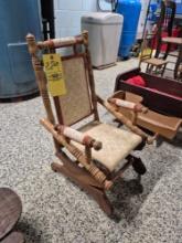 Small Decorative Baby's Rocking Chair