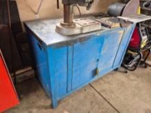 Metal Work Cabinet - Drill Press & Grinder Sold Separately