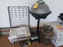Smoke Hollow Table Top Grill, George Foreman Electric Grill, Propane Tanks