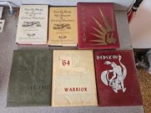 Assortment of High School Yearbooks