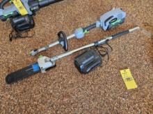 EGO Power Head with Pole Saw Attachment with Charger