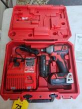 Milwaukee 2656-20 M18 1/4 Hex Impact Driver with Charger and Batteries