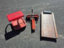 Craftsman Work Stool, Work Light, & Mechanics Creeper