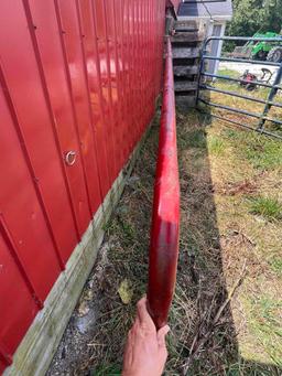 Approx 12Ft Red 6 Bar Bull Gate