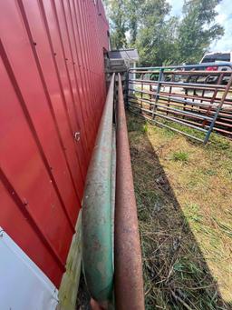 2 Approx 14 Ft Green 7Bar Gates