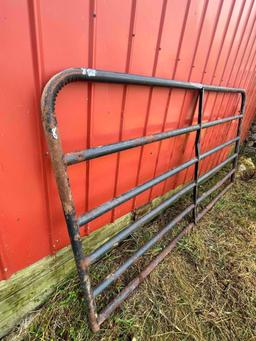 Approx 8 Ft Blue 6 Bar Gate