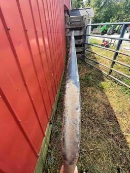 Approx 8 Ft Blue 6 Bar Gate