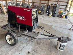 Lincoln 225 Welder/Generator With Trailer