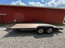 2010 Lone Wolf 18 Ft. Tandem Trailer