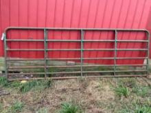 12 Ft Green 7 Bar Gate