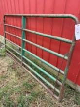 Approx 8 Ft Green 7 Bar Gate