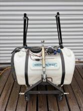 Country Way 3Pt 60 Gal Sprayer W/3Ft Booms