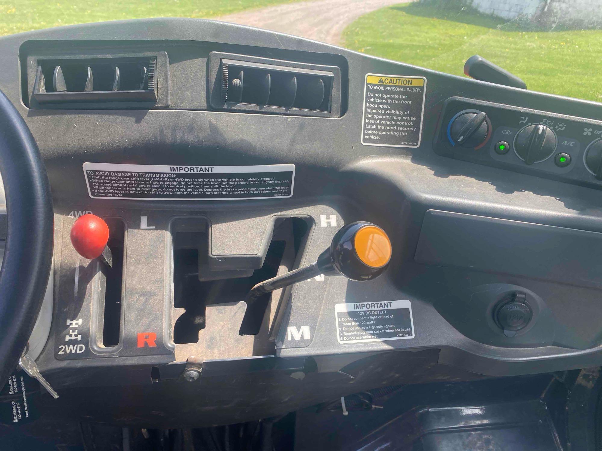 2011 Kubota RTV 1100