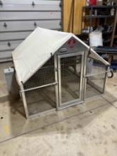Alumi-Coop Classic - 5x6 Lightweight, Aluminum, Chicken Coop Tractor