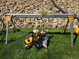 Dewalt 10in compound miter saw with miter saw stand